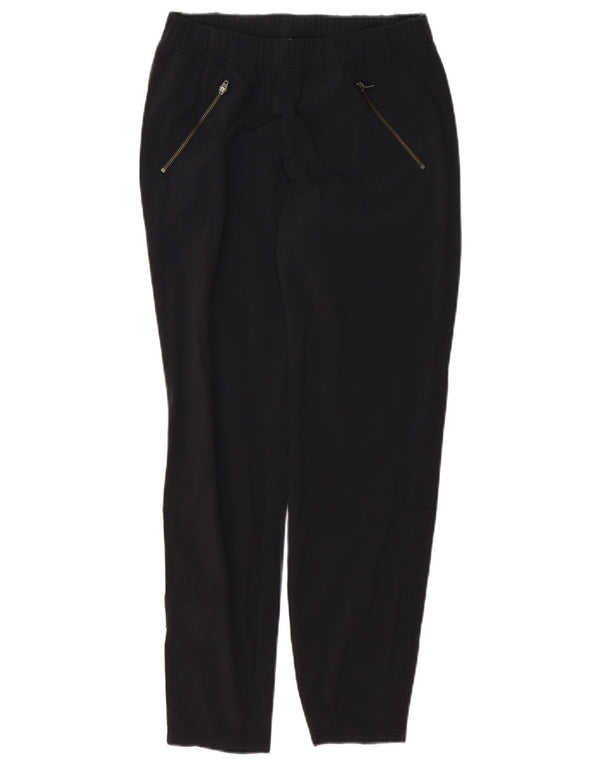 ATHLETA Damen Slim Freizeithose US 4 Small W28 L28 Schwarz Polyester