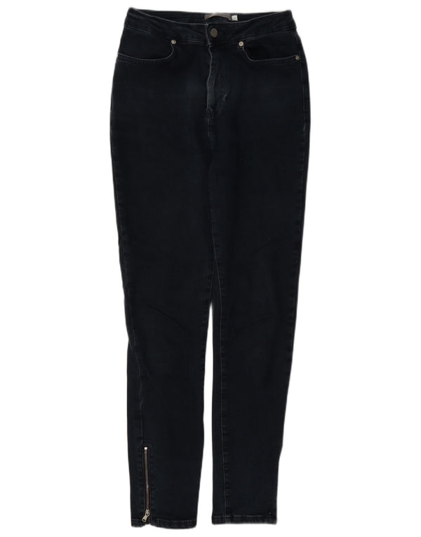 MINT VELVET Damen-Jeans mit hoher Taille, Röhrenjeans, UK 10, Größe S, W26, L27, Marineblau