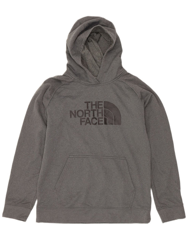 The North Face Jungen-Pullover mit grafischem Kapuzenpullover, 14–15 Jahre, XL, grau, Polyester