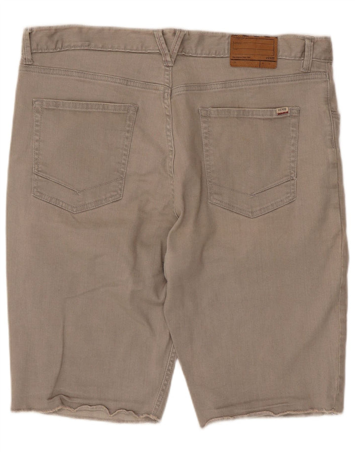 Vans Herren Freizeitshorts W36 Große graue Baumwolle