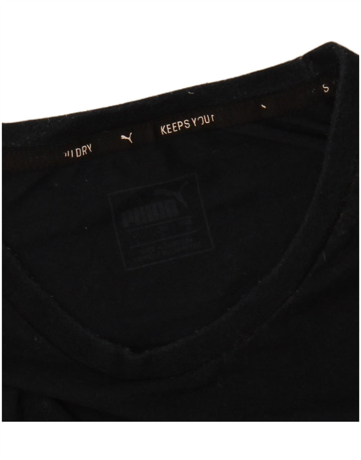 Puma Herren T-Shirt Top Small Schwarz