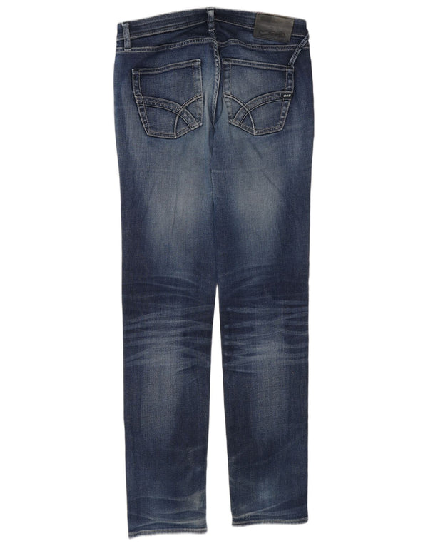 Gas Herren Albert Slim Jeans W32 L34 Blaue Baumwolle
