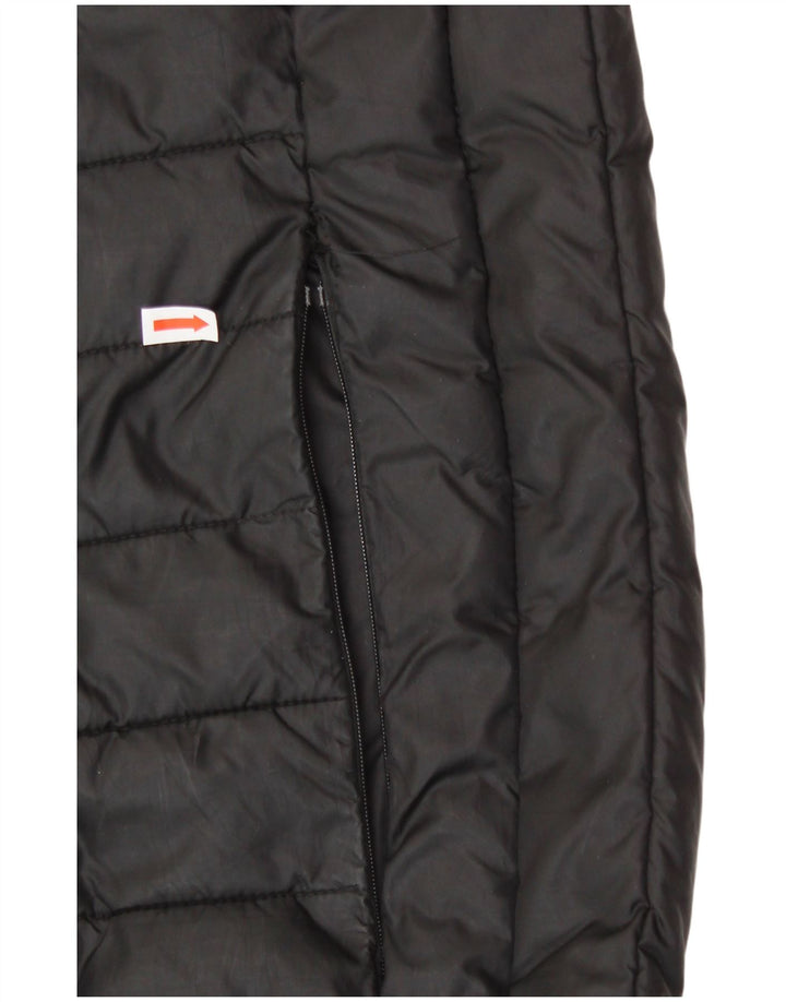 ELLESSE Mens Padded Gilet UK 36 Small Black Polyester
