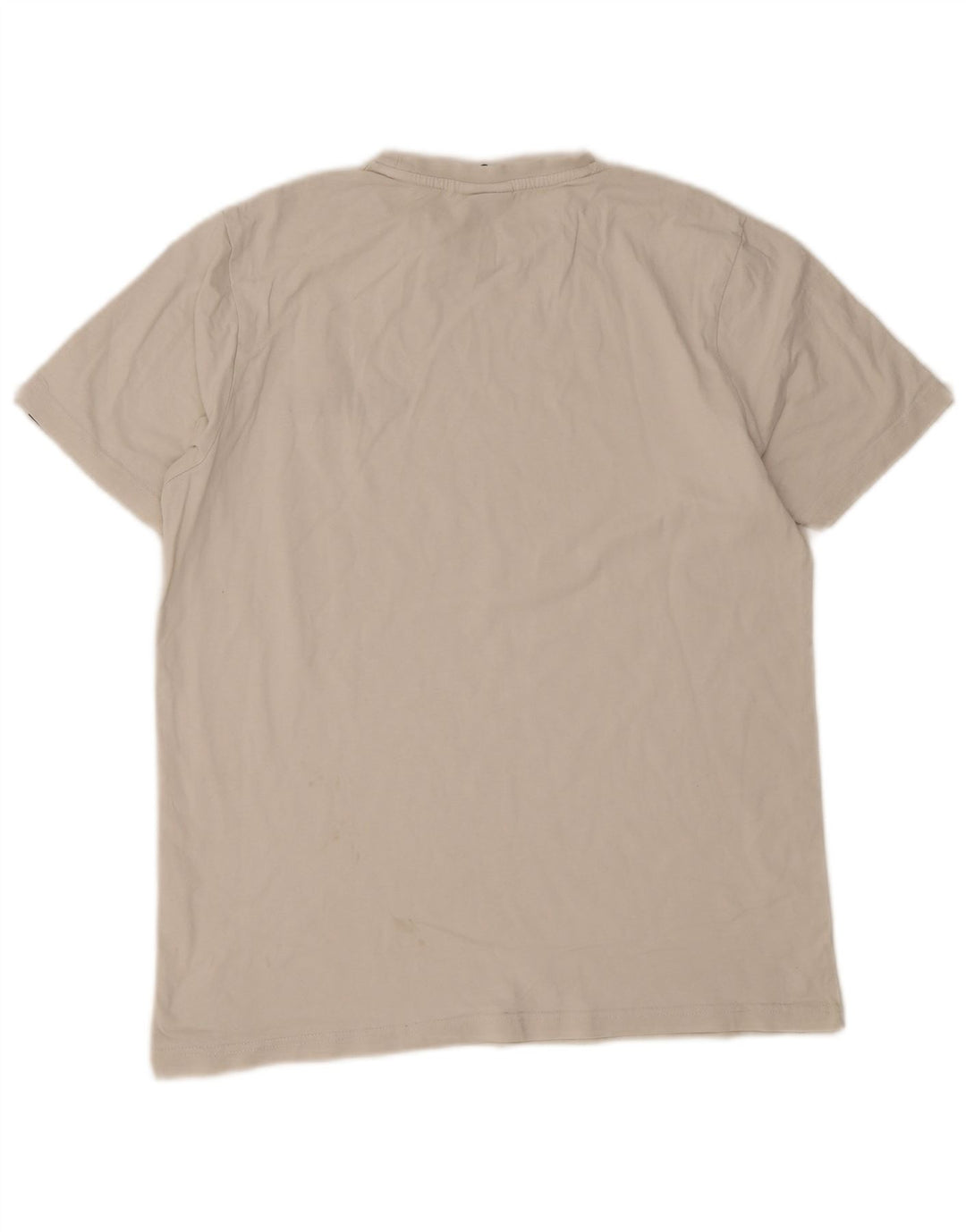 Ellesse Herren-T-Shirt mit Grafik, Größe L, Weiß