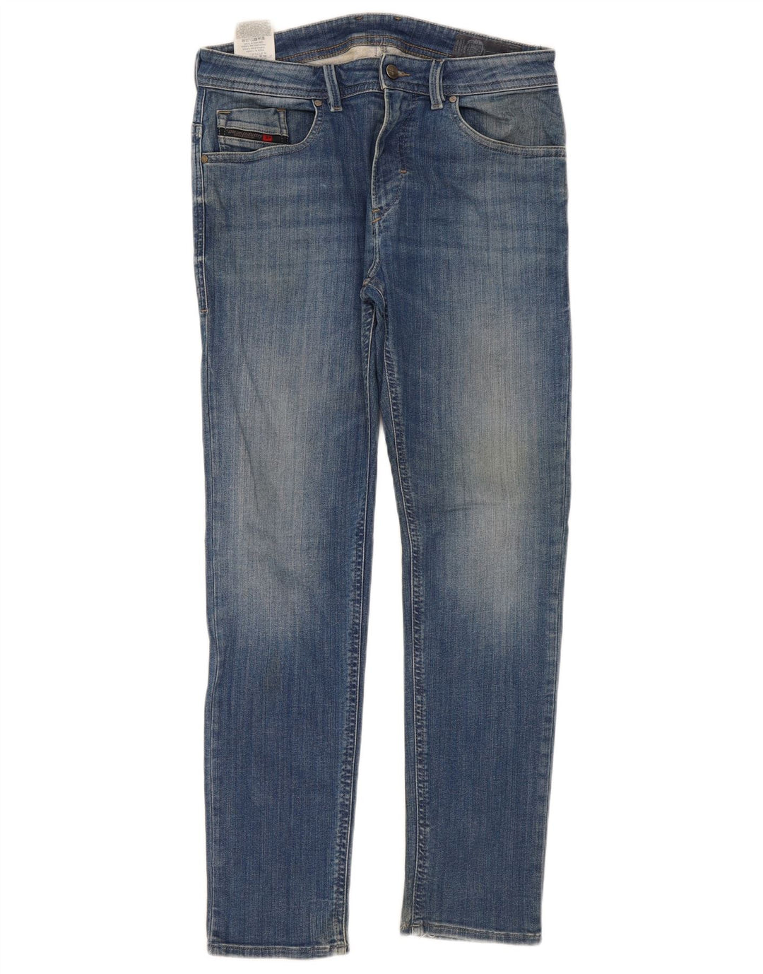 Diesel Herren Slim Jeans W32 L31 Blaue Baumwolle
