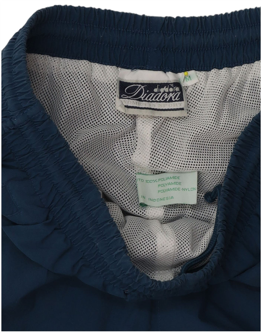 Diadora Herren-Trainingshose aus mittelblauem Polyester