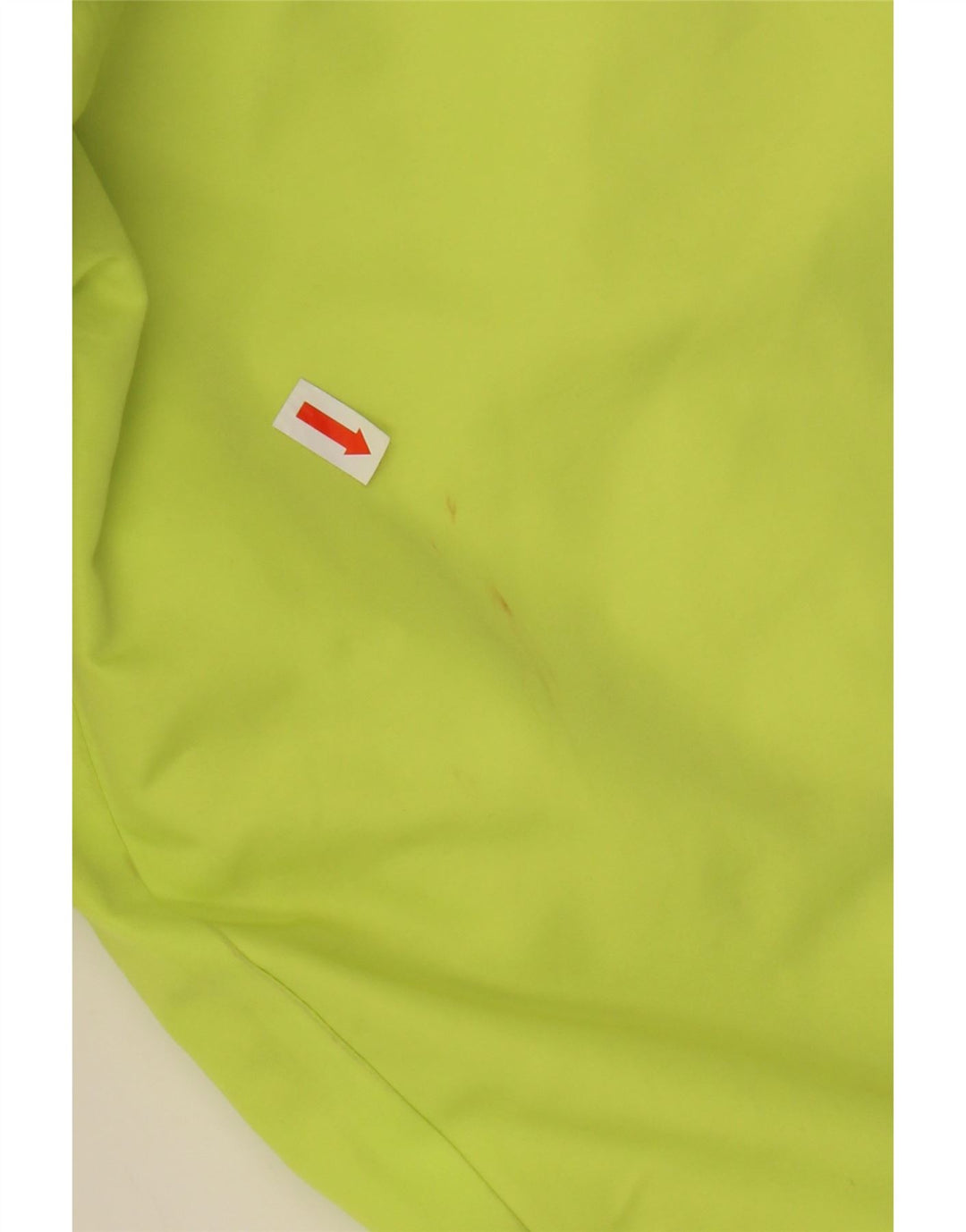 Norwegen Herren-Skijacke mit Kapuze, IT 50, groß, grünes Colourblock-Nylon