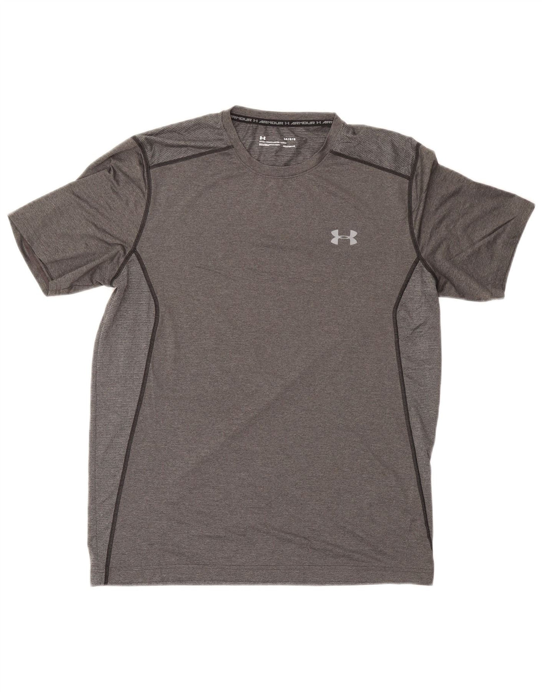 Under Armour Herren T-Shirt Top Large Grau Polyester Sport