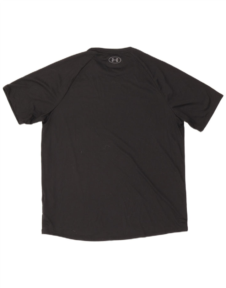 Under Armour Herren T-Shirt Top Large Schwarz Polyester
