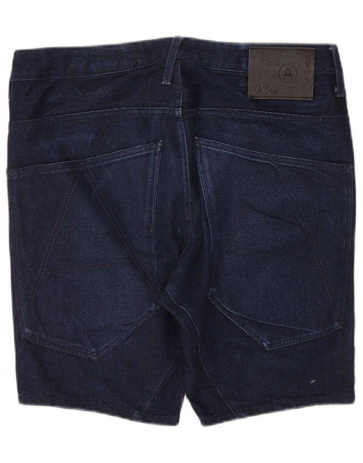 G-Star Herren-Jeansshorts W32, mittelmarineblaue Baumwolle