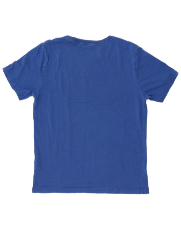 ADIDAS Grafik-T-Shirt für Jungen, 12–13 Jahre, groß, aus blauer Baumwolle