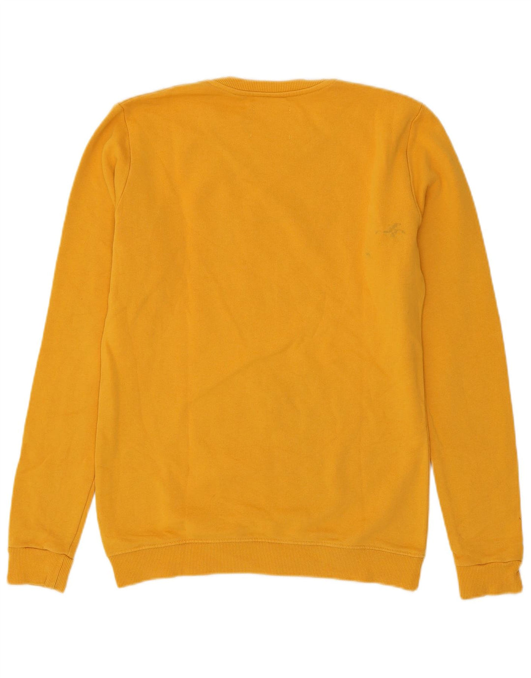Pyrex Herren-Sweatshirt mit Grafik, Größe S, Gelb, Baumwolle