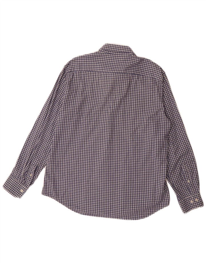 Carrera Herrenhemd XL Blau Gingham