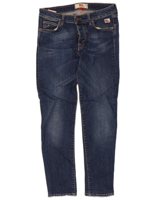 Roy Rogers Herren Slim Jeans W32 L28 Blaue Baumwolle
