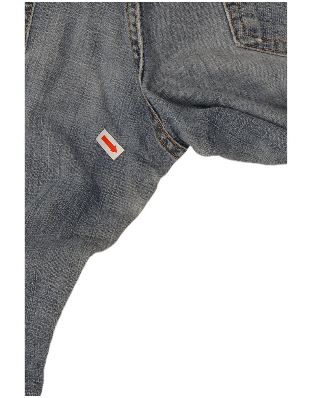 Levi's Damen 518 Super Low Bootcut Jeans US 3 Small W28 L30 Blaue Baumwolle