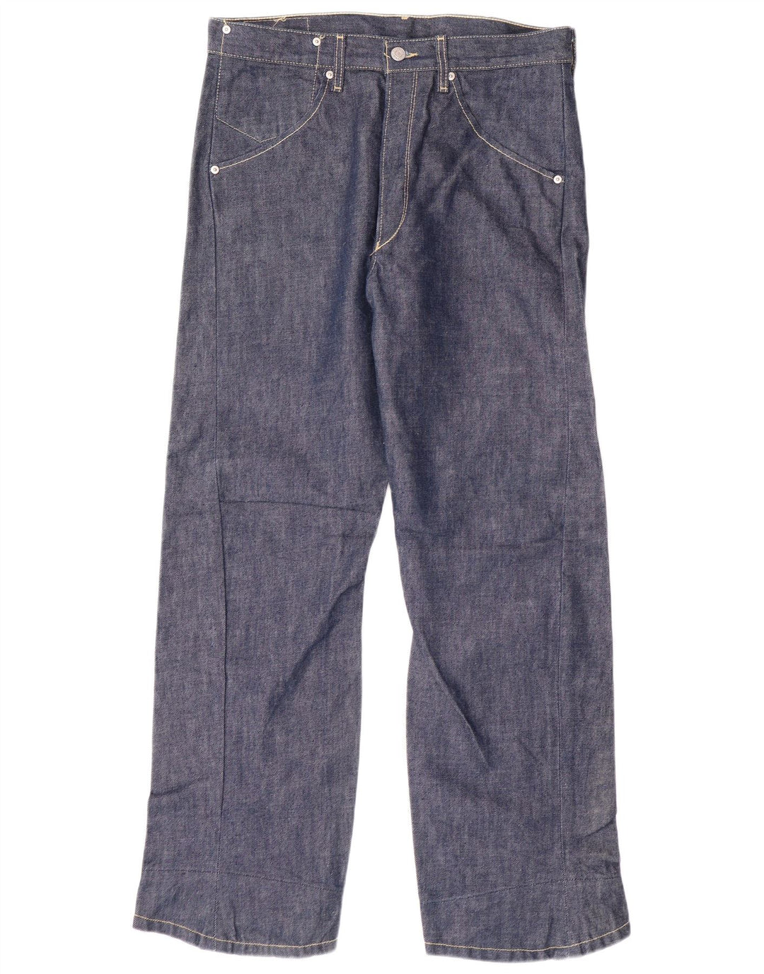 LEVI'S Herren 501 Straight Jeans W32 L30 Blue Cotton Classic