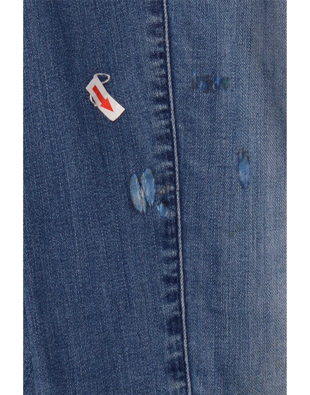 Lee Damen Marion Straight Jeans W30 L31 Blaue Baumwolle
