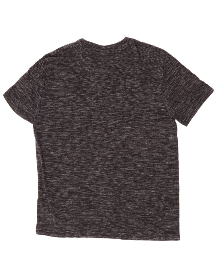 Champion Herren-T-Shirt mit Grafik, klein, grau, Nadelstreifen