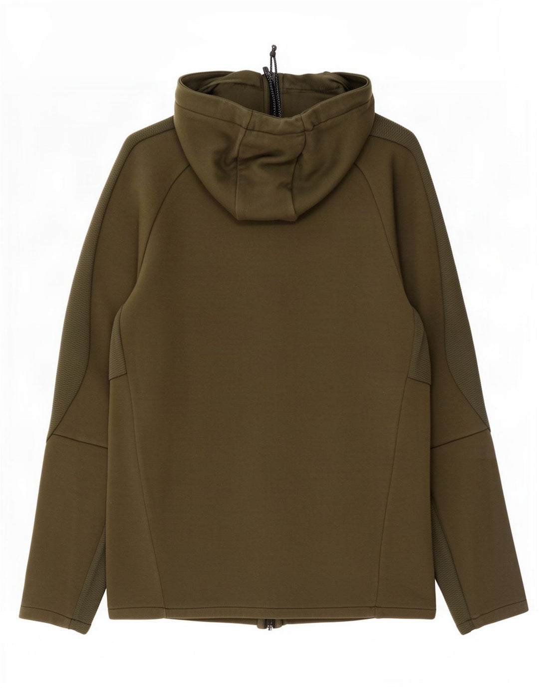 Puma Damen Zip Hoodie Pullover UK 14 Medium Khaki Baumwolle