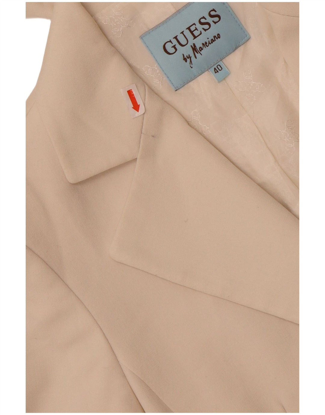 Guess By Marciano Damen 2-Knopf-Blazerjacke IT 40 Small Weiß