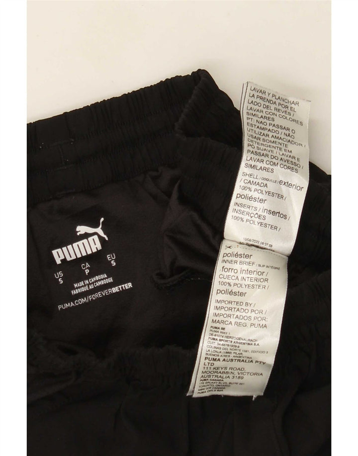 Puma Damen Sportshorts UK 10 Small Schwarz Polyester