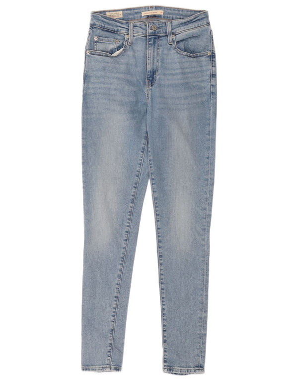 Levi's Damen 721 High Rise Skinny Jeans W28 L30 Blaue Baumwolle