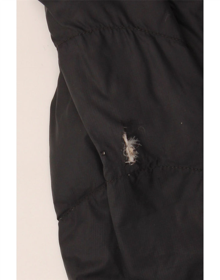 Tommy Hilfiger Herren Wattierte Jacke UK 38 Mittelschwarzes Nylon