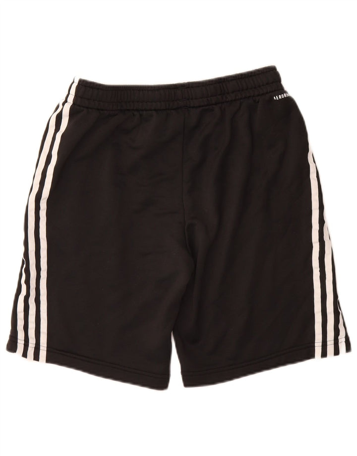 Adidas Jungen Aeroready Sportshorts 15–16 Jahre, schwarzes Polyester