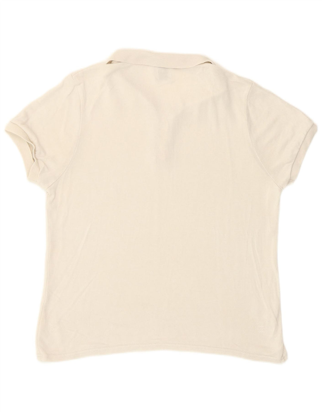 Zara Damen Poloshirt UK 12 Medium Beige