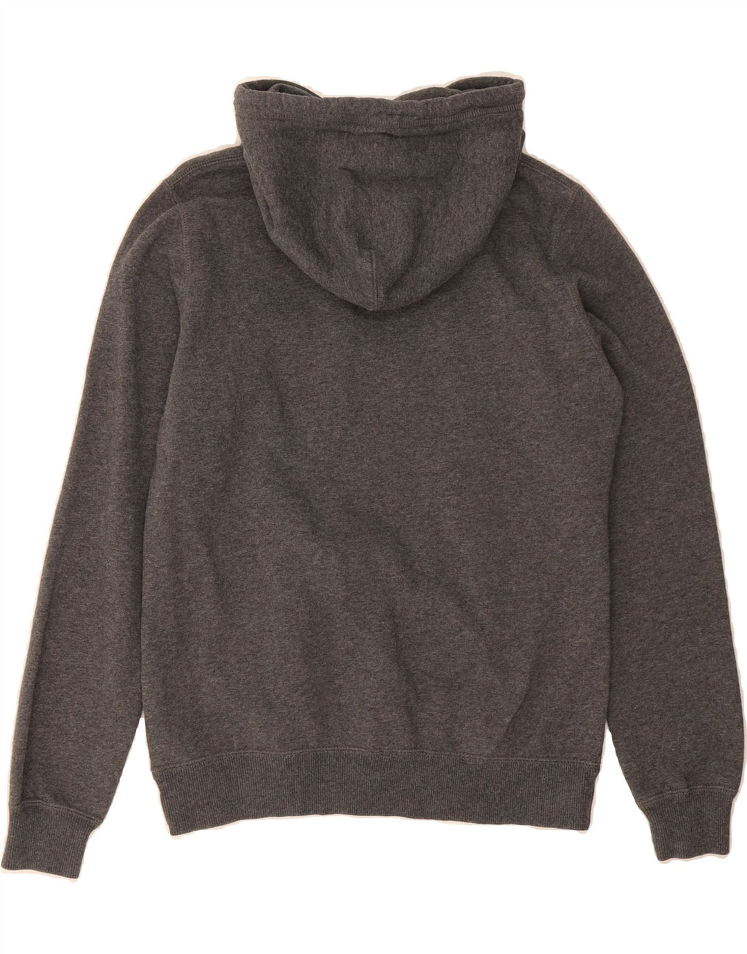 NIKE Womens Graphic Hoodie Jumper UK 14 Medium Grey Polyester Vintage Nike and Second-Hand Nike from Messina Hembry 
