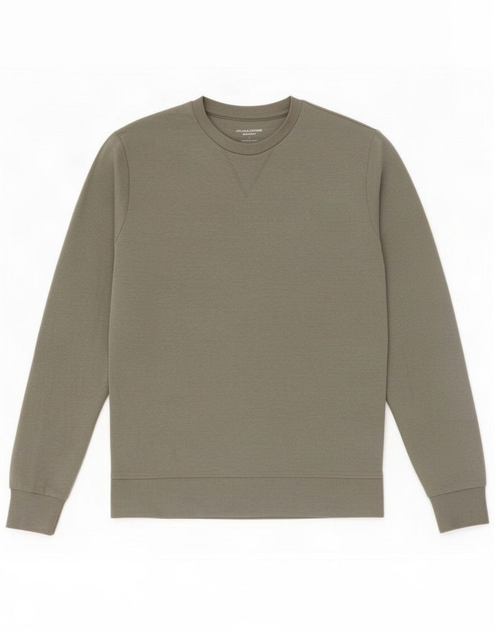 Jack & Jones Herren-Sweatshirt-Pullover, große graue Baumwolle
