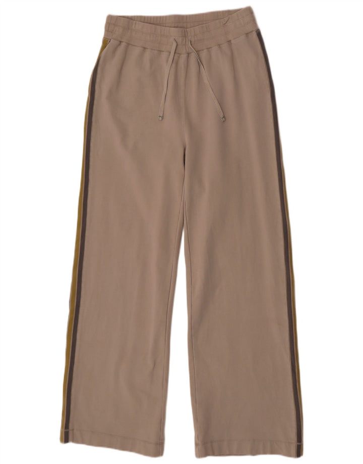 White Stuff Damen-Trainingshose, UK 12, Mittelbeige, Colourblock-Baumwolle