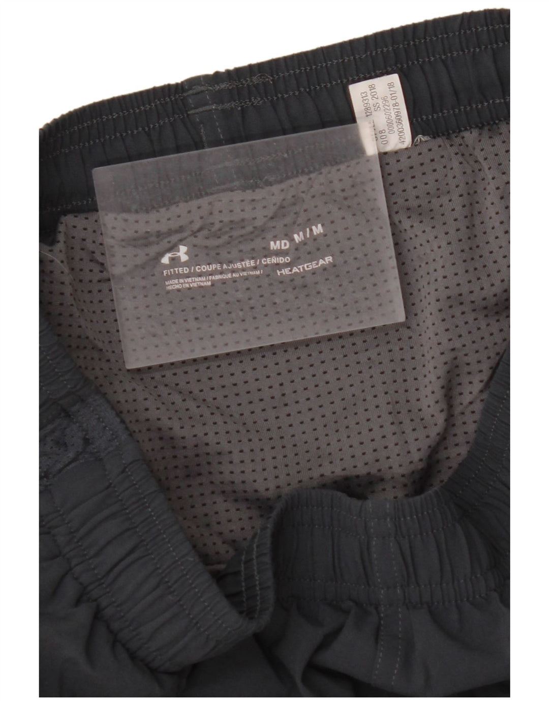 UNDER ARMOUR Herren Heat Gear Sportshorts Mittelgrau Farbblock