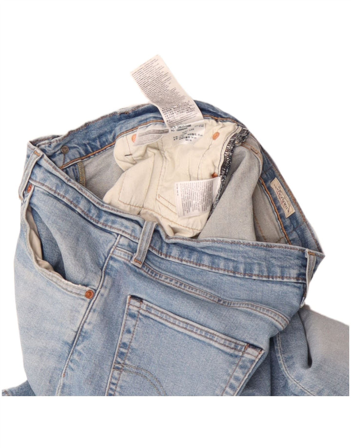 Levi's Herren 512 Slim Tapered Jeans W31 L32 Blaue Baumwolle