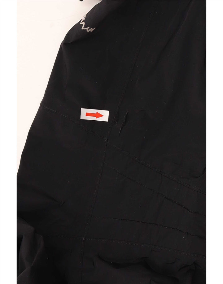The North Face Damen Übergroße Regenjacke UK 18 XL Schwarz Nylon