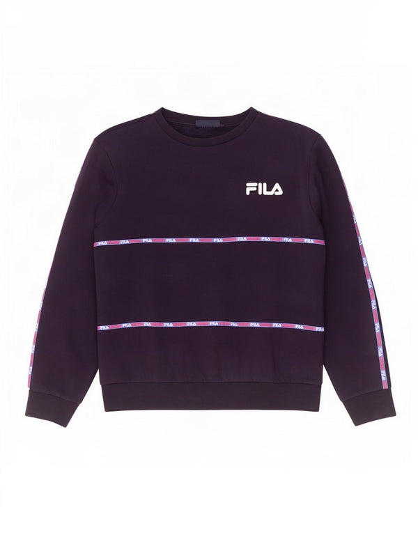 Fila Herren Grafik-Sweatshirt-Pullover XL, marineblau, gestreift, Baumwolle