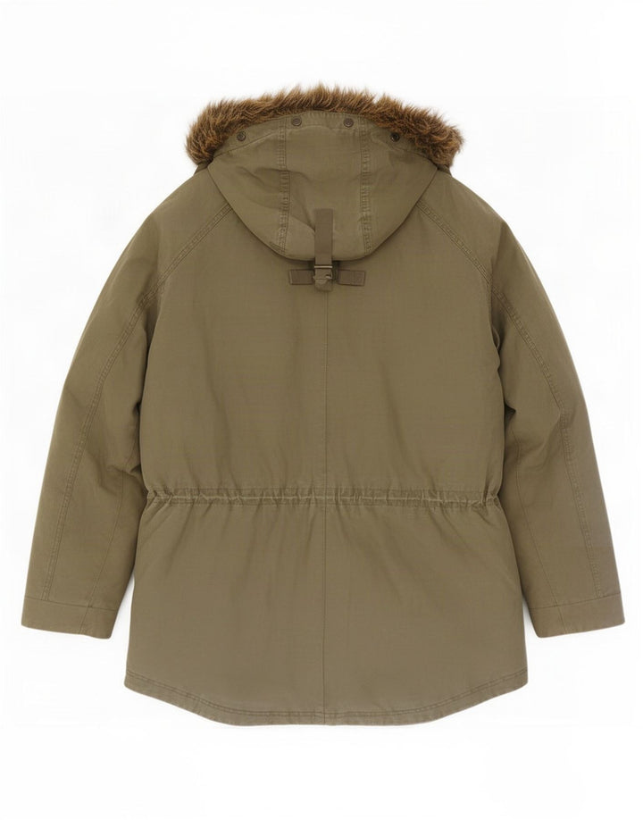 Timberland Herren-Parka mit Kapuze, UK 38, mittleres Khaki