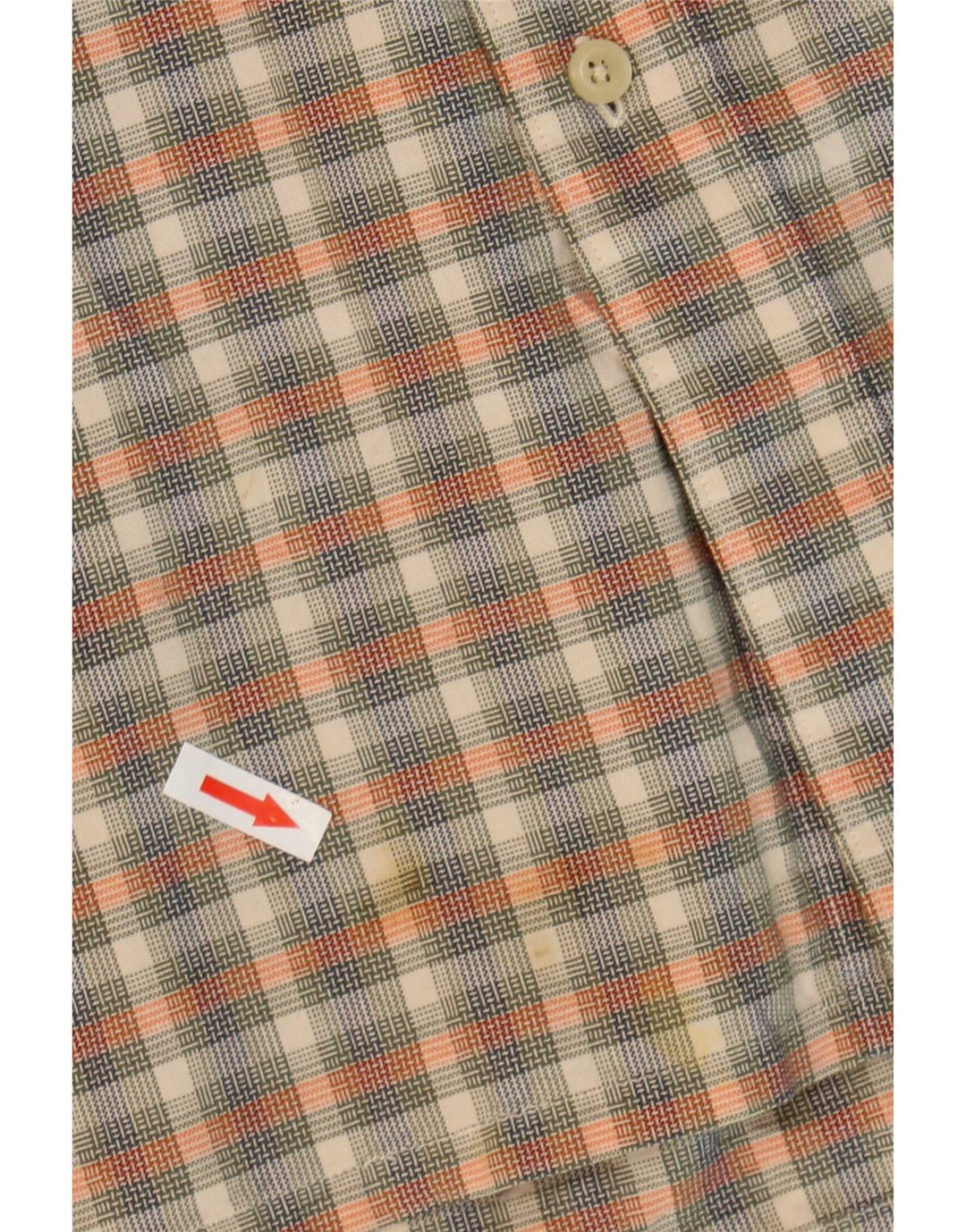 Nautica Herrenhemd XL, mehrfarbig, kariert, Baumwolle