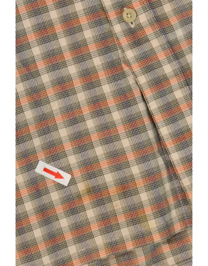Nautica Herrenhemd XL, mehrfarbig, kariert, Baumwolle