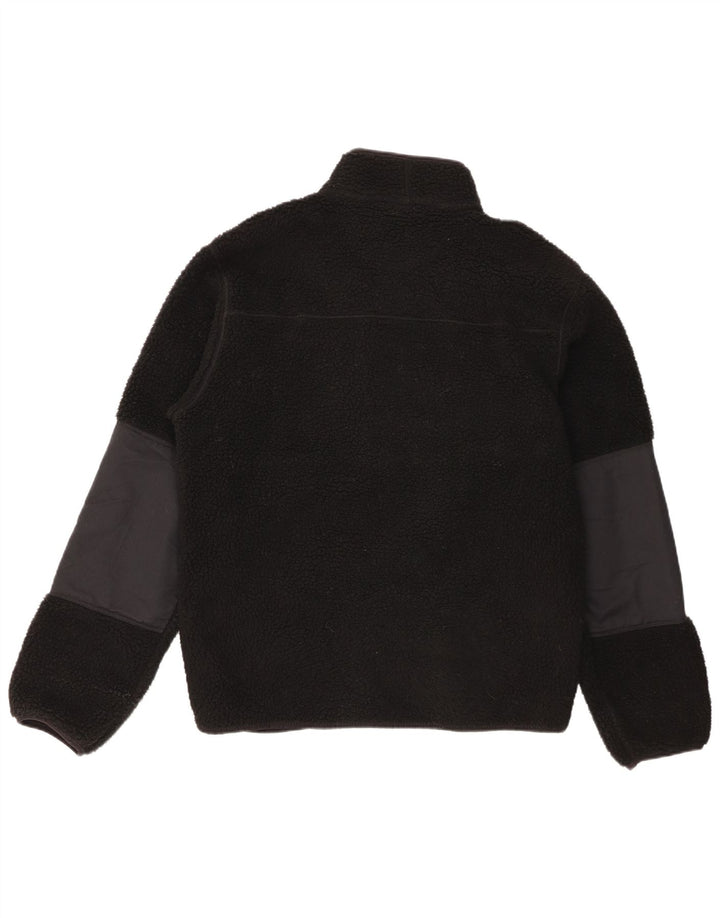 Dickies Herren-Fleecejacke UK 38 Mittelschwarzes Colourblock-Polyester