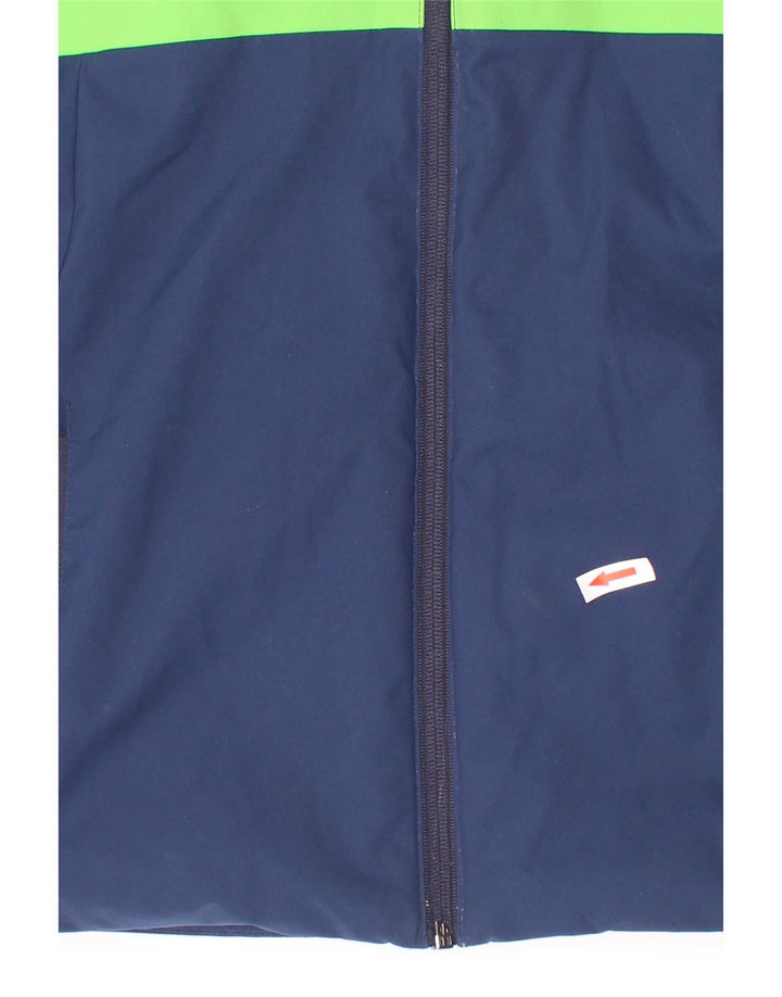 Colmar Jungen-Jacke mit Kapuze, 9–10 Jahre, marineblaues Farbblock-Polyester