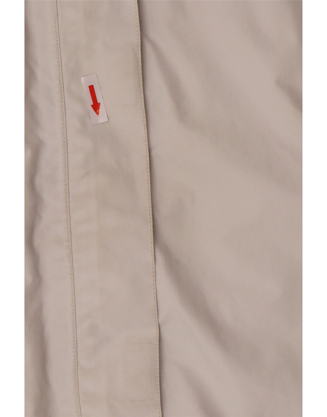 Helly Hansen Damen-Regenjacke mit Kapuze, UK 14, Mittel, gebrochenes Weiß, Farbblock