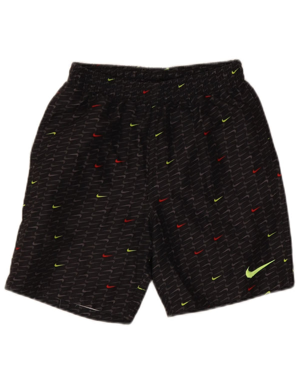 Nike Dri Fit Grafik-Sportshorts für Jungen, 12–13 Jahre, Größe L, Schwarz, Polyester