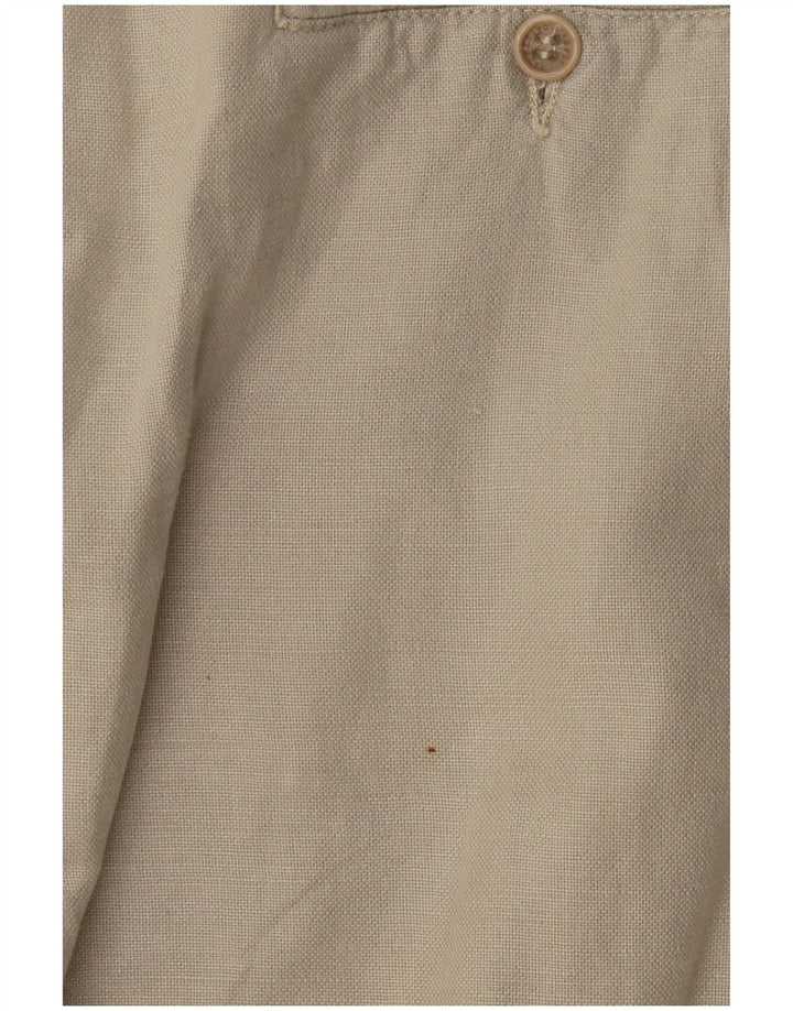 VALENTINO JEANS Herren gerade Freizeithose IT 56 3XL W38 L34 Beige