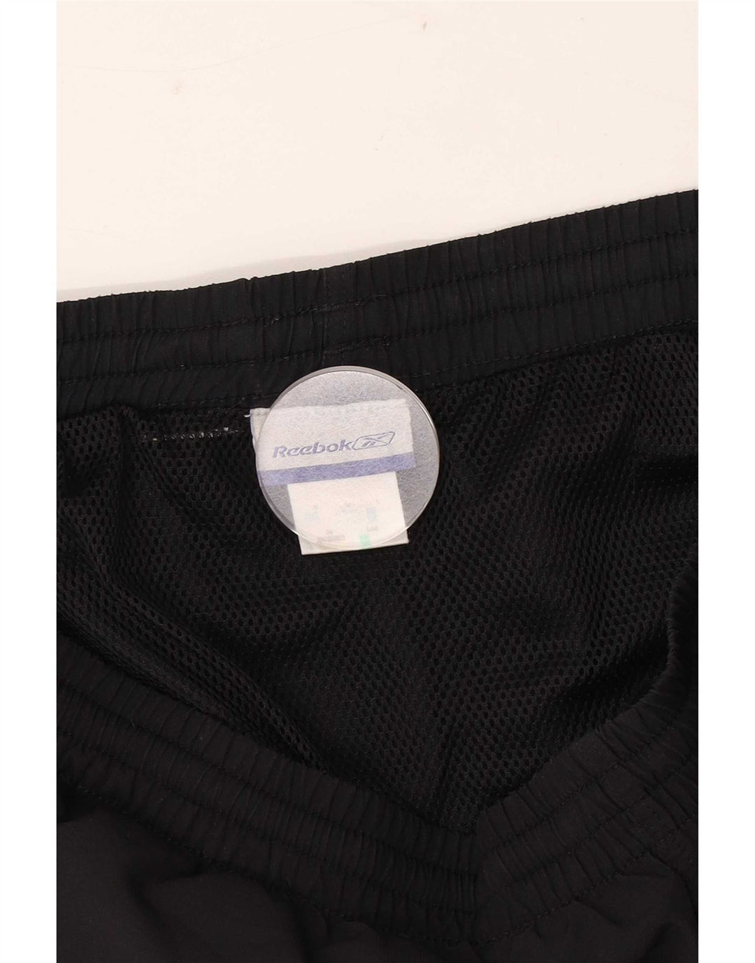 Reebok Herren Badeshorts Medium Schwarz Polyester