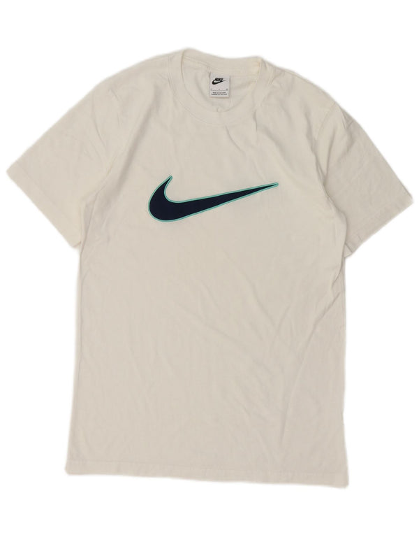Nike Herren-T-Shirt mit Grafik, Größe S, Weiß