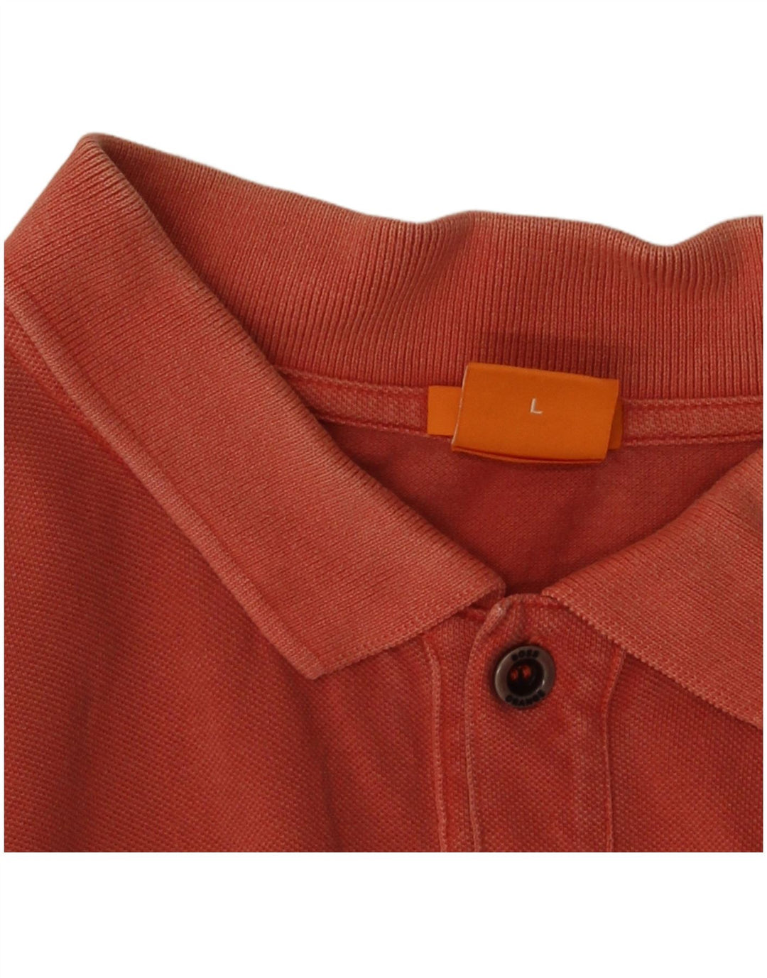 Hugo Boss Herren Slim Fit Poloshirt Large Orange