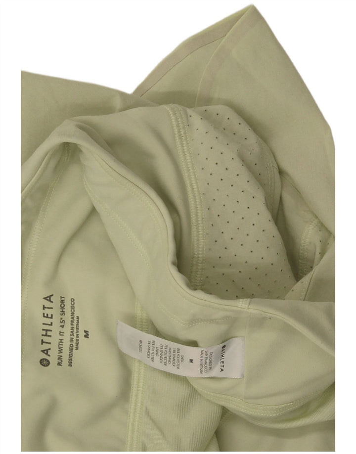 Athleta Damen Sportshorts UK 14 Mittelgrünes Polyester