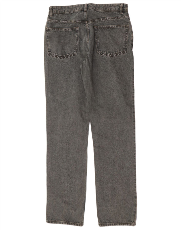 Zara Herren Straight Jeans EU 40 MMedium W31 L33 Grün