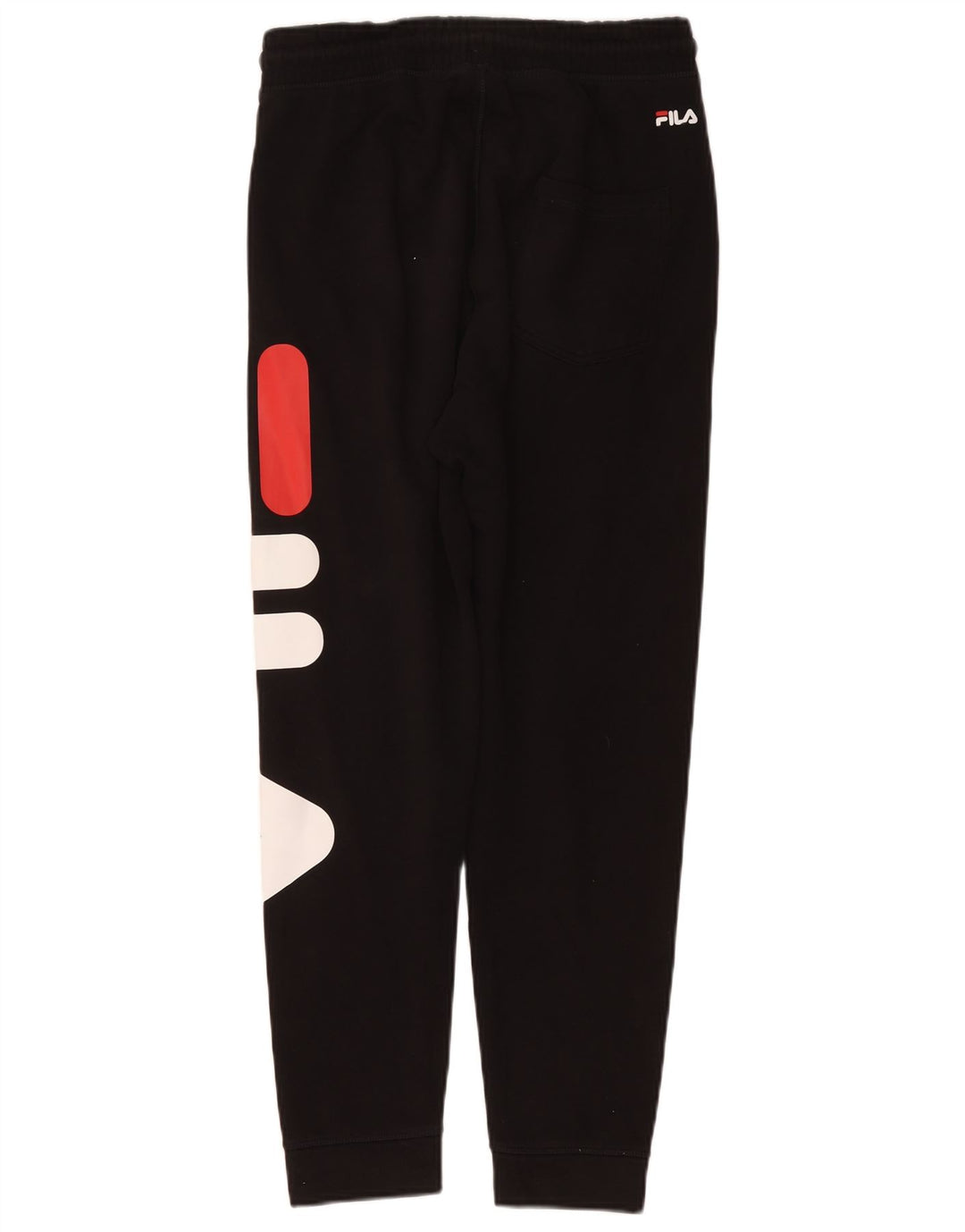 FILA Herren-Trainingsanzughose mit Grafik, mittelschwarz, Baumwolle